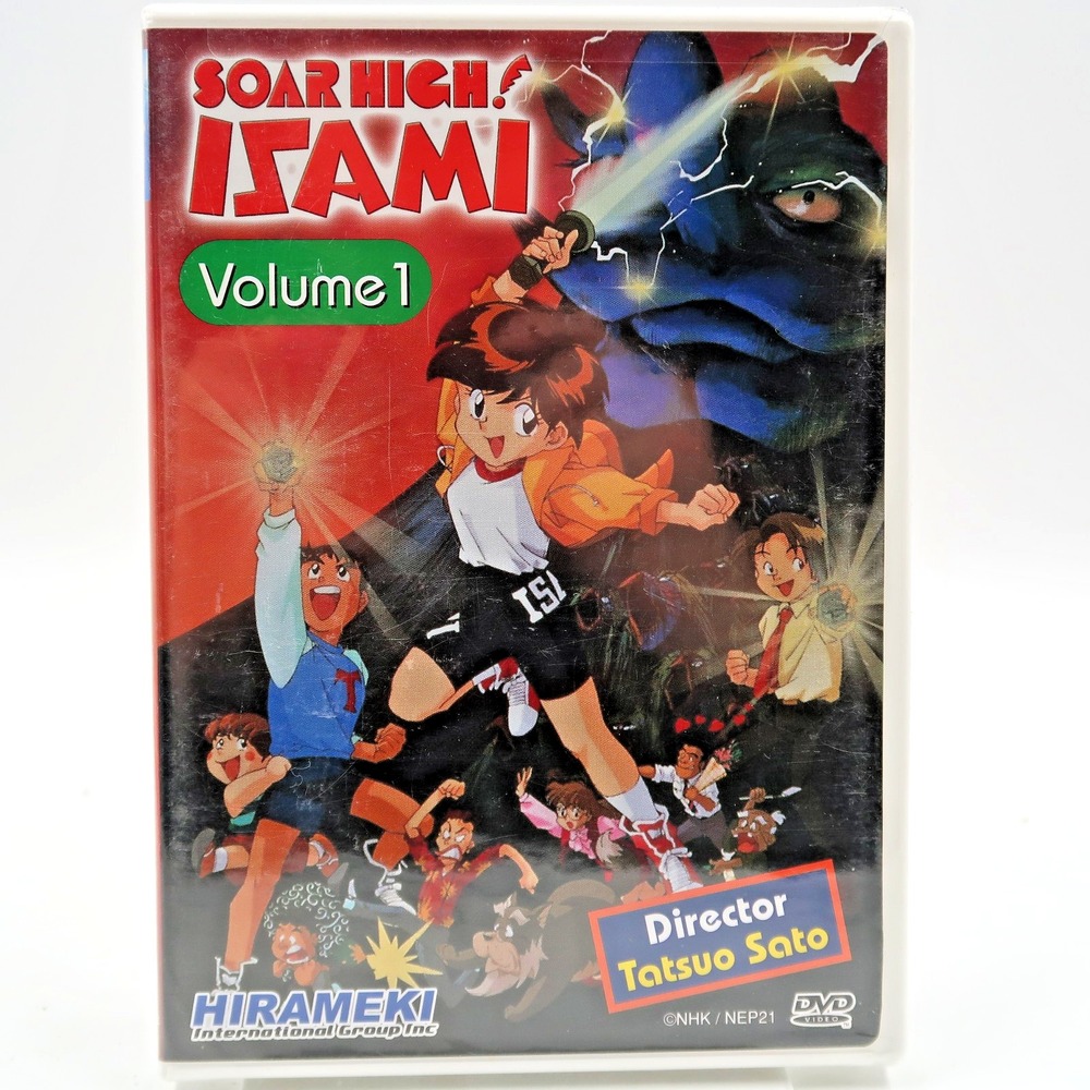 Soar High Isami Vol 1 DVD 1995 Anime Tatsuo Sato Director Episodes 1-3